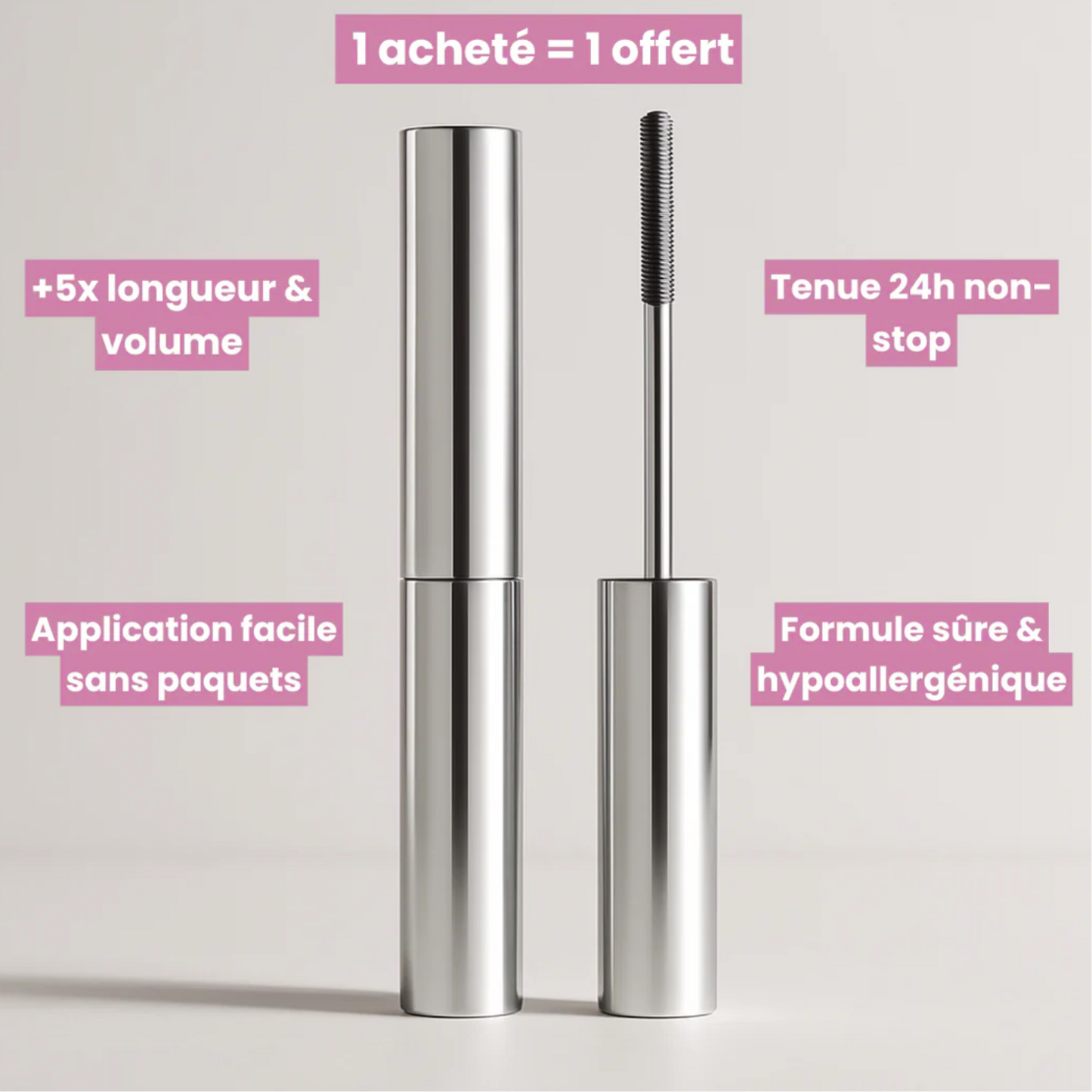 glowine - Mascara Doux et Allongeant